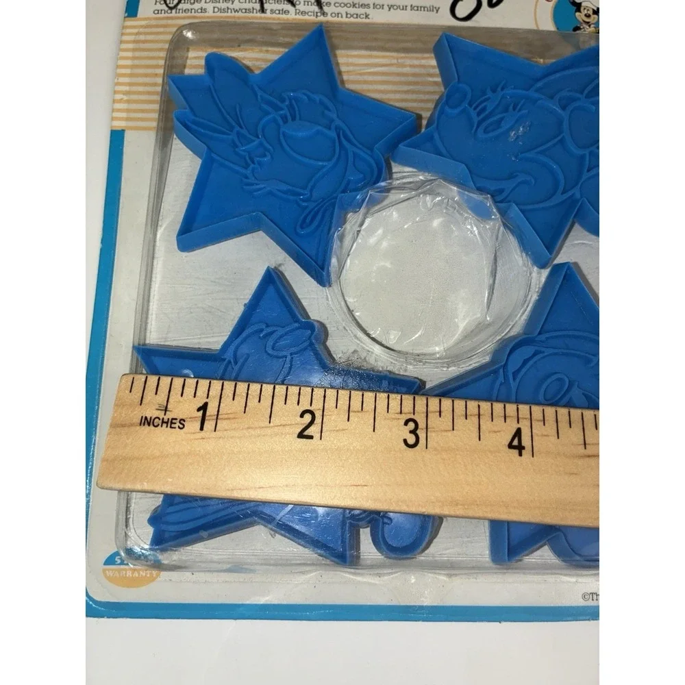 Disney Cookie Cutters Set‎ Mickey Minnie Mouse Goofy Donald Duck Vintage NEW